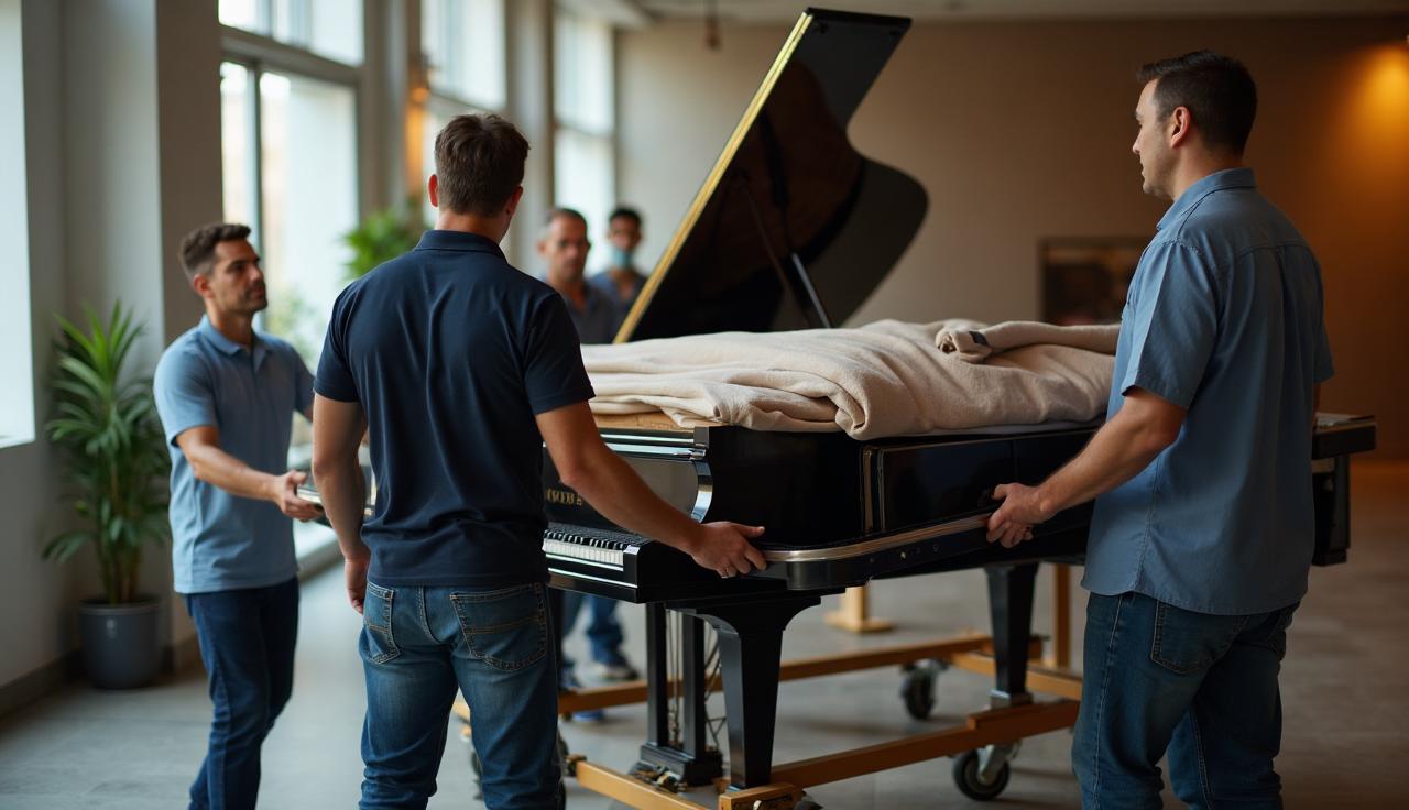 Pianoflytt i Eskilstuna - Säker transport av tunga instrument