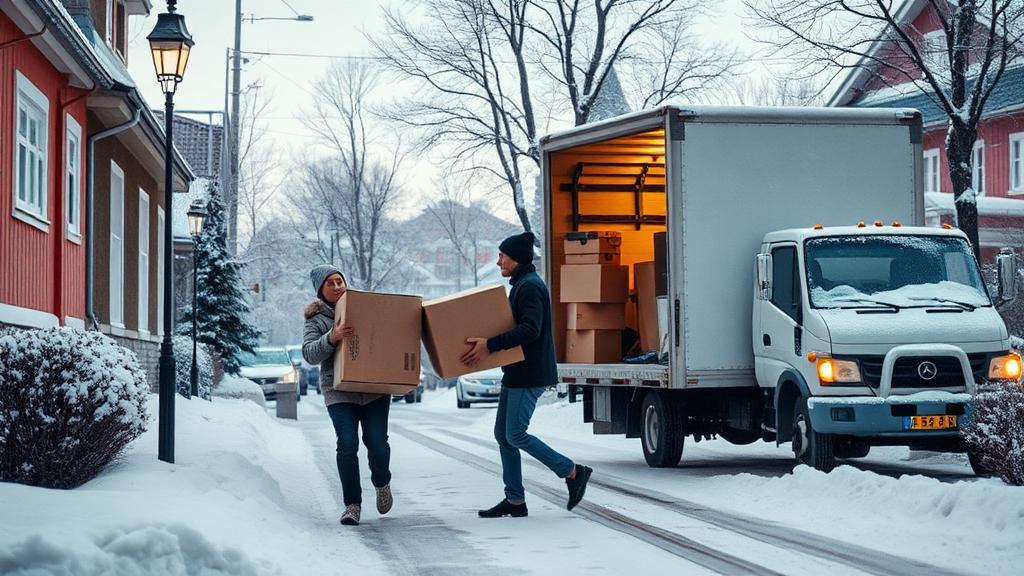 Vinterflytt - Tips för att flytta på vintern i Eskilstuna